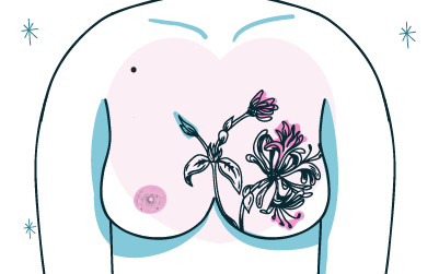 tatouage sur cicatrice